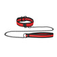 Shots Ouch Puppy Play Puppy Collar & Leash - Red