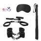 Kit de sujeción para cama (atar postes) blanco y negro
