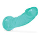 B Yours Plus Dildo Roar N Ride de 20 cm - Azul verdoso