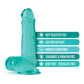 B Yours Plus 7.25" Rock N Roll Dildo - Teal