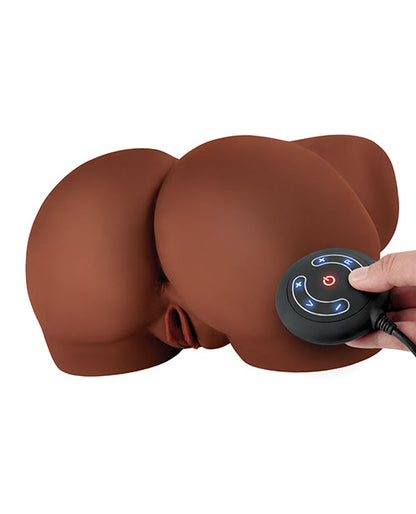 PDX Elite Milk Me Silly Masturbador Vibrador Marrón