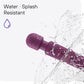 PrismFlex Wand Vibrator 20 Patterns 8 Speeds Rechargeable