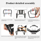 FlexFrame Adjustable Position Aid Chair with Armrests (Red)