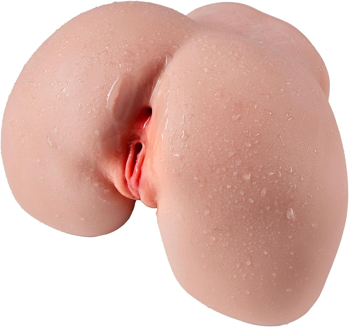 Poupée sexuelle portable LuxeGrip 2,7 kg | Kit de masturbateur double canal
