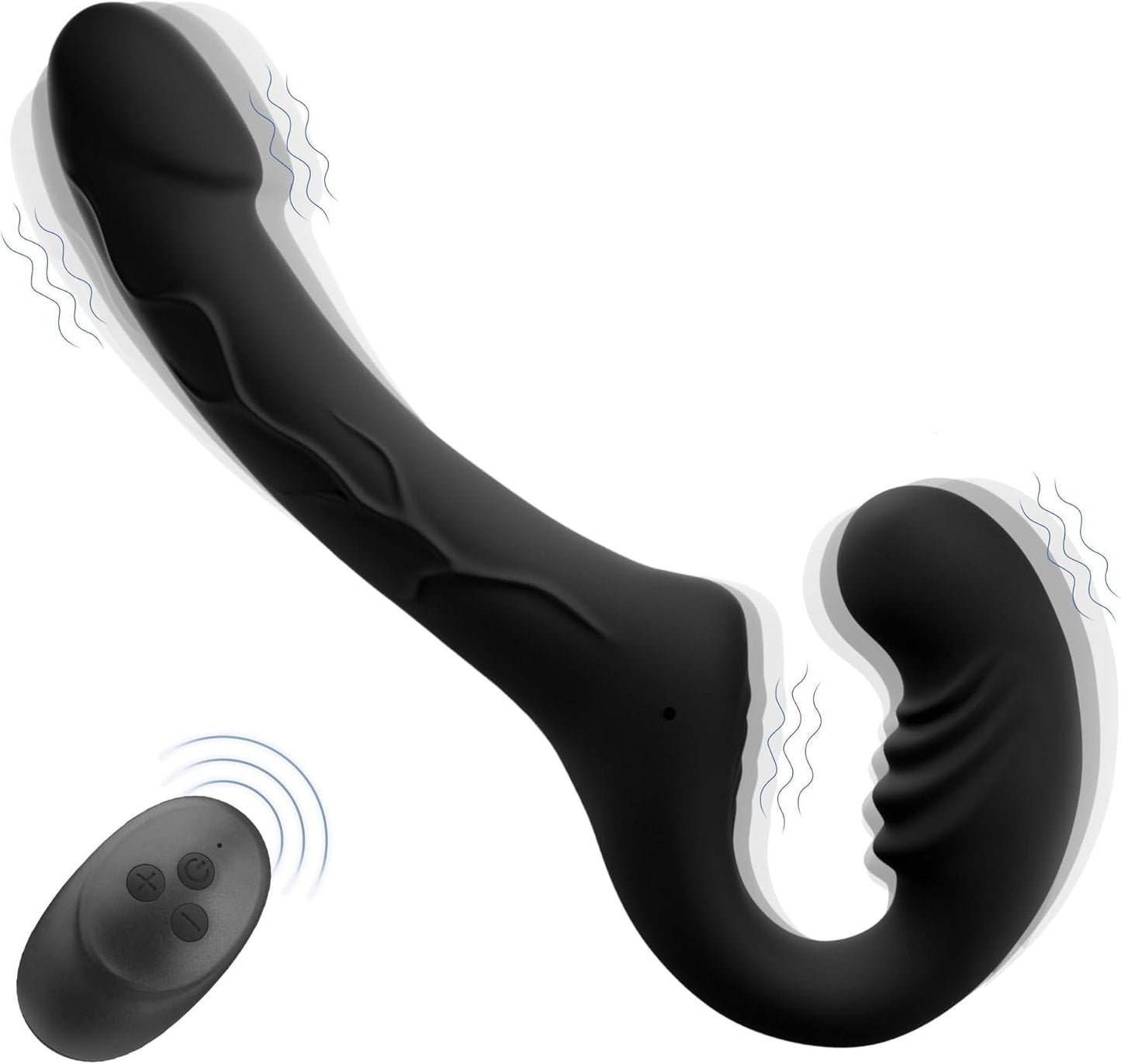 EchoRide Vibrador Strapless con Control Remoto