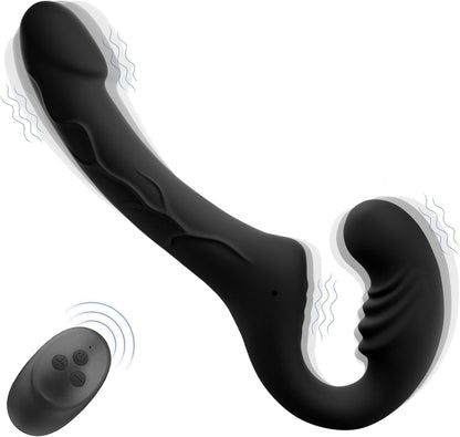 EchoRide Vibrador Strapless con Control Remoto