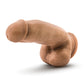 Dildo Dr. Samuel de 7" con testículos - Moca