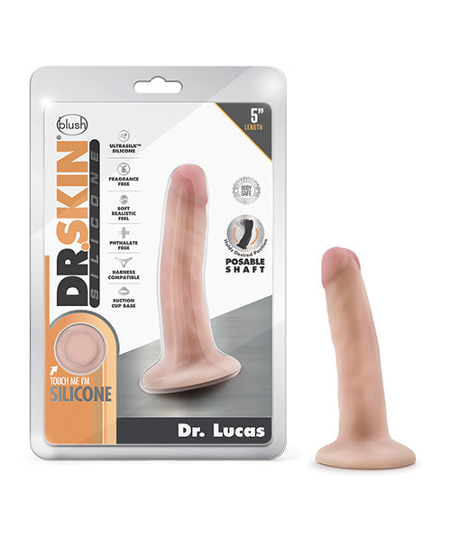Gode Réaliste Dr. Lucas 5.5" - Vanille