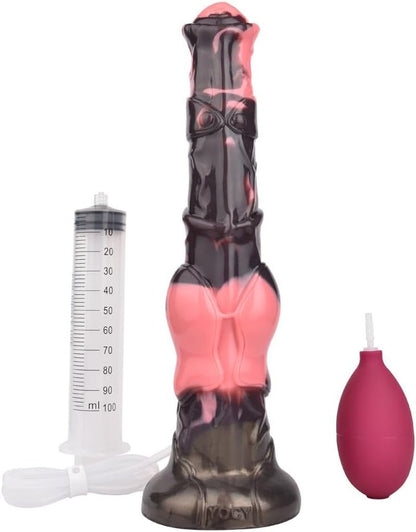 CosmicJet 12" Godemichet Giclant Fantaisie Silicone Ventouse