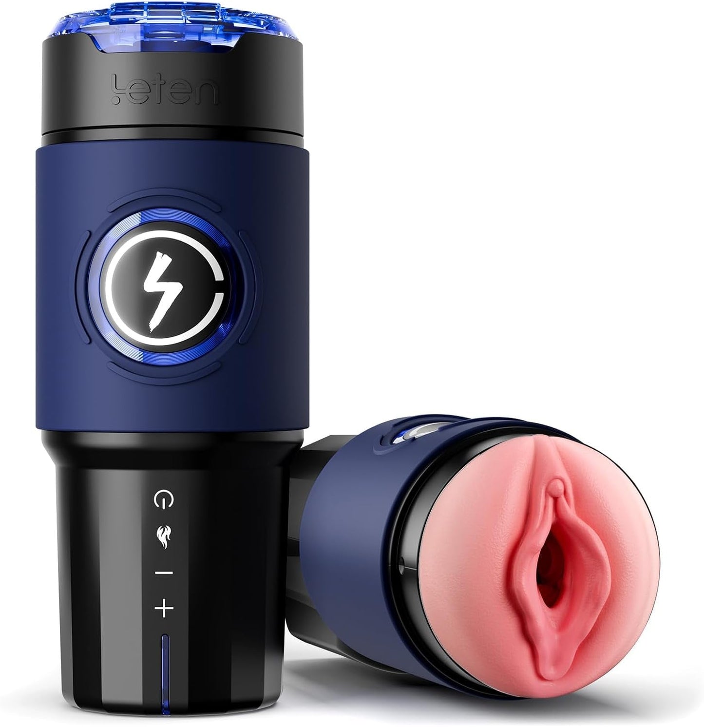 Vagina de bolsillo térmica calentada Thermothrust con 5 velocidades