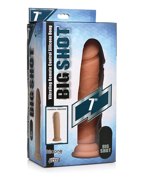 Big Shot 7" Vibrating Dildo without Balls