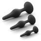 Kit de plugs de silicona platino Anal Adventures