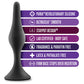 Kit de plugs de silicona platino Anal Adventures