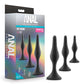 Kit de plugs de silicona platino Anal Adventures