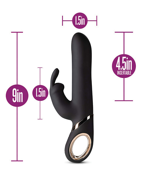 Vibrador Conejo Victoria de Blush - Negro