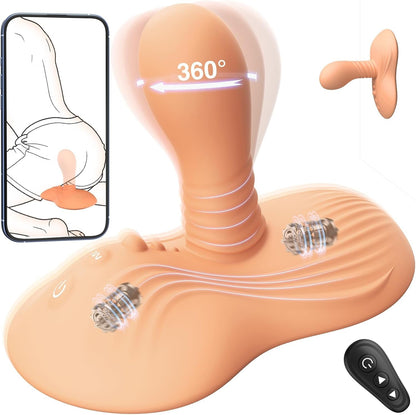 Masajeador de Próstata SpirionX Vibrador Giratorio para Montar