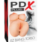 Masturbateur Torse PDX Plus EZ Bang Léger