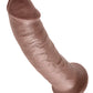 King Cock, Pénis de 23 cm - Brun