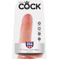 King Cock Pene de 17.78 cm con Testículos - Color Carne