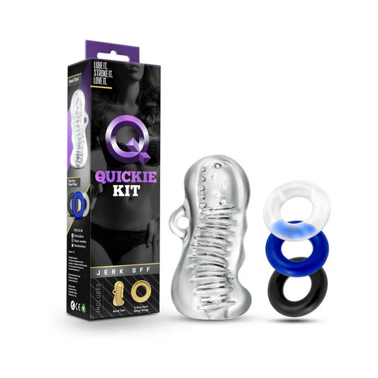 Blush Quickie Kit Masturbador con Anillo para Pene