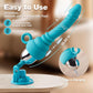 Dildo de Empuje Portátil PulseRide con Control por Aplicación