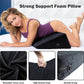ElevaBond BDSM Positioning Wedge Pillow Set with Straps & Harness