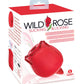 Vibromasseur suceur et lécheur Wild Rose - Rouge
