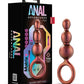 Anal Adventures Matrix Beaded Loop Plug - Copper