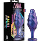 Aventuras Anales Matrix Bumped Bling Plug - Zafiro