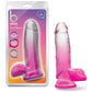 B Yours 7" Sugar Magnolia Dildo - Fuchsia