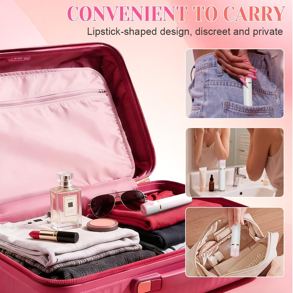 SecretLuxe Lipstick Bullet Vibrator 10 Modes Quiet Rechargeable