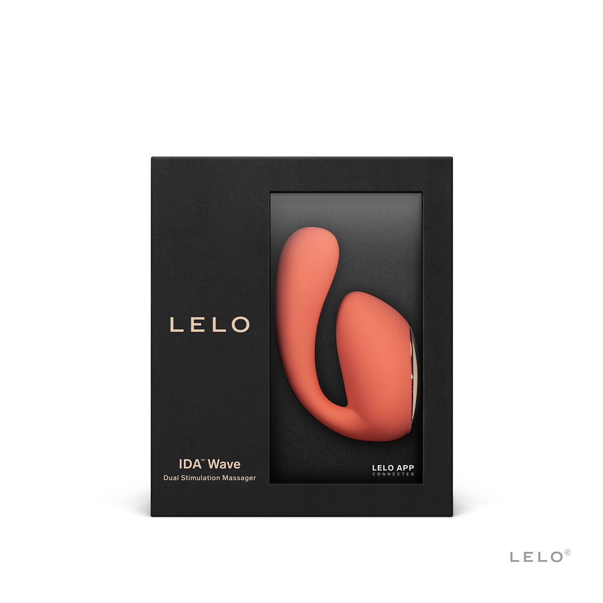 LELO Ida Wave Vibrador Dual - Rojo Coral