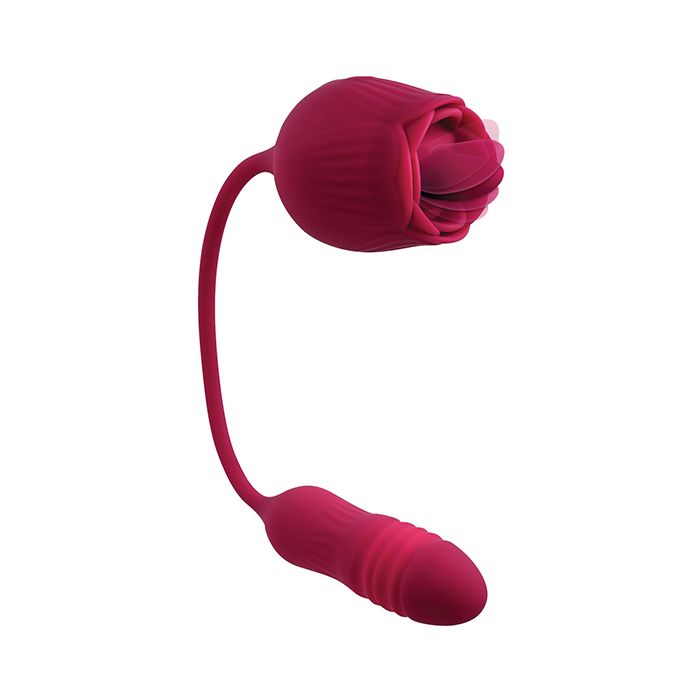 Vibrador Wild Rose Evolucionado - Rojo