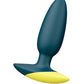 ROMP Bass Vibrating Anal Plug - Verde azulado