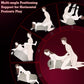 Almohada BDSM inflable AirBond con sujeciones y soporte para juguetes