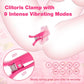 DualClamp Vibrating Nipple & Clitoral Clamps 9 Modes