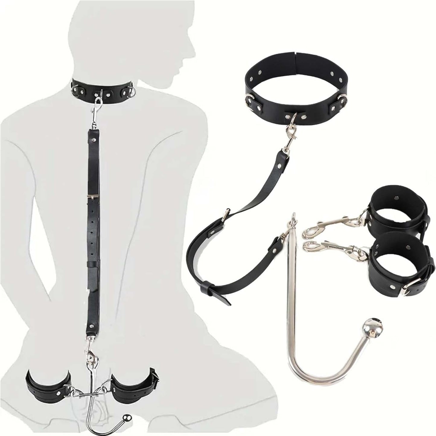 ControlHook Anal Hook Neck Wrist Bondage Kit