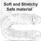 TitanClear 21.7” XXXL Double-Ended Dildo Thick Flexible Toy