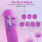 CurveNoir Realistic G-Spot Vibrator Dildo