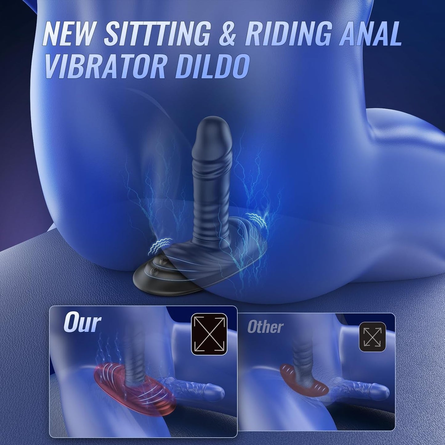 RideCore AI Sync Ride-On Prostate Massager Vibrator