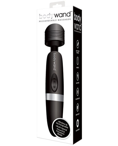 Bodywand Vibrador de varita recargable - Negro