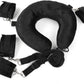 VelvetAnchor BDSM Sling with Neck Pillow & Cuffs