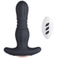 Agas Thrusting Butt Plug - Black