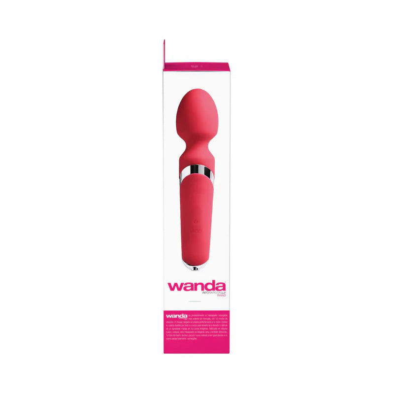 Vibrateur baguette rechargeable VeDO Wanda Foxy Pink