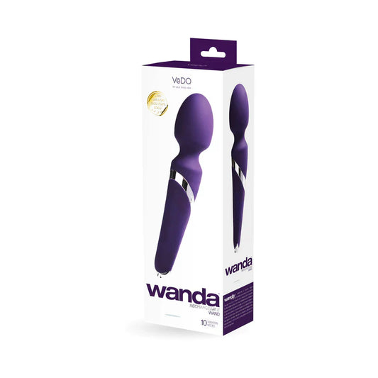VeDO Wanda Vibrateur baguette rechargeable violet foncé