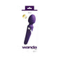 VeDO Wanda Vibrateur baguette rechargeable violet foncé