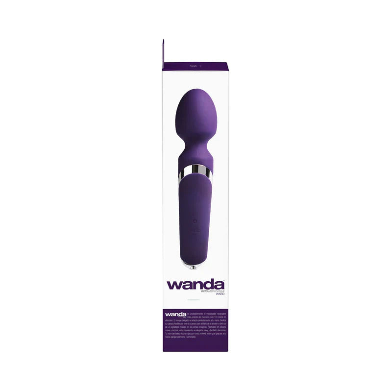 VeDO Wanda Vibrateur baguette rechargeable violet foncé