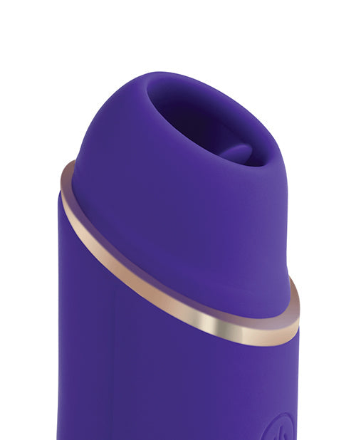 Vibrador Abby Mini Lame Clítoris - Morado