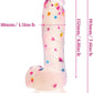ColorRise 7.6” Silicone Dildo Suction Cup Beginner Friendly
