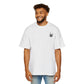 Camiseta extragrande con calavera y rosas de EA para hombre